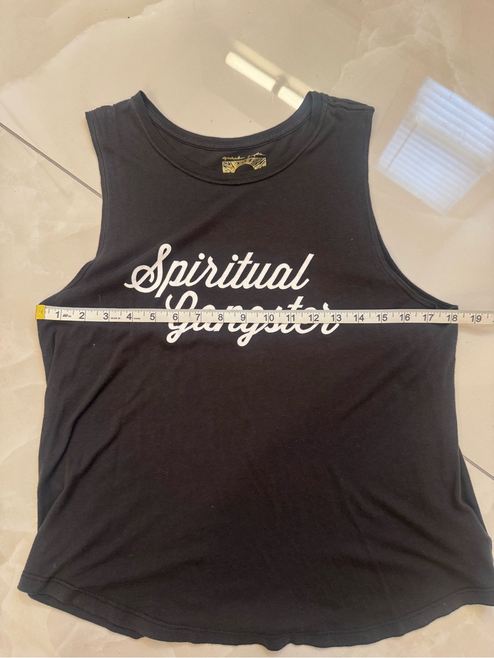 Spiritual Gangster Women’s Tank Top - Classic Sleeveless soft muscle tank - Picture 5 of 6
